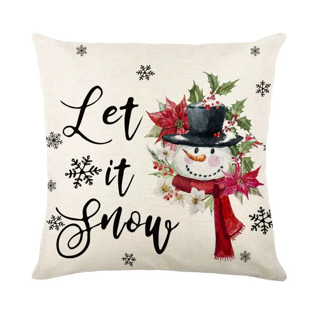 Christmas Decorations Pillow Covers Sofa - Bellarte Enchanté Christmas Decorations Pillow Covers Sofa
